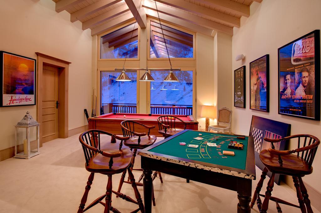 Chalet Grace Villa Zermatt Oda fotoğraf