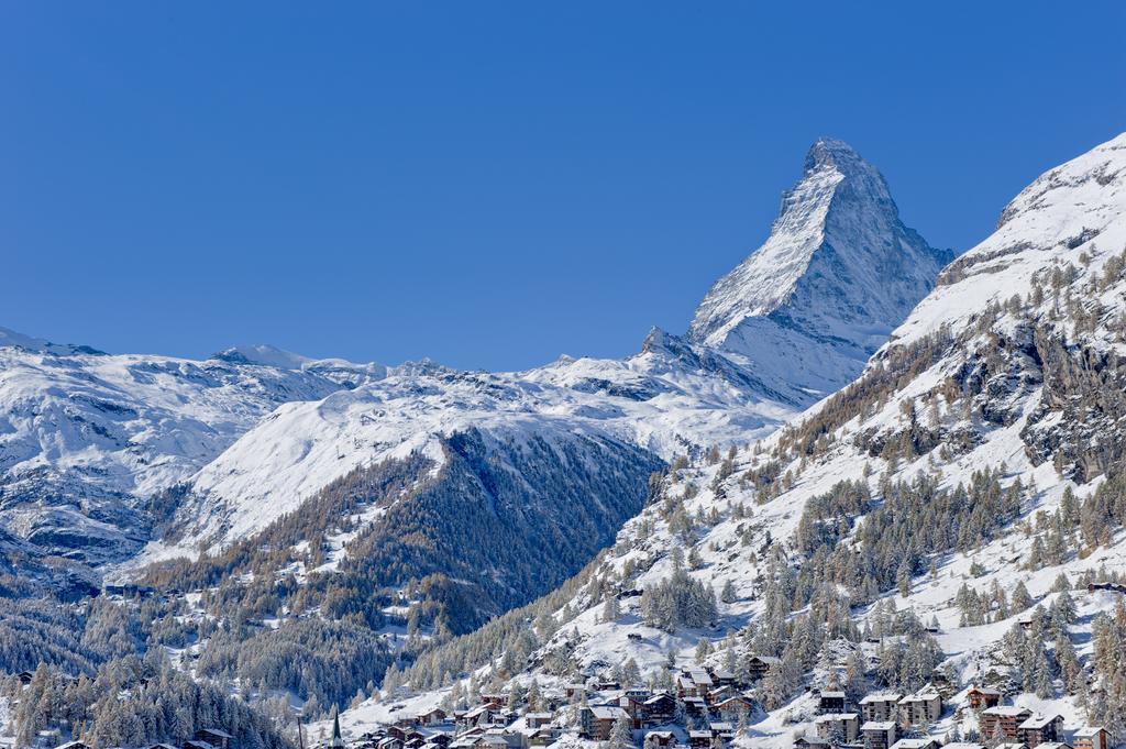 Chalet Grace Villa Zermatt Oda fotoğraf