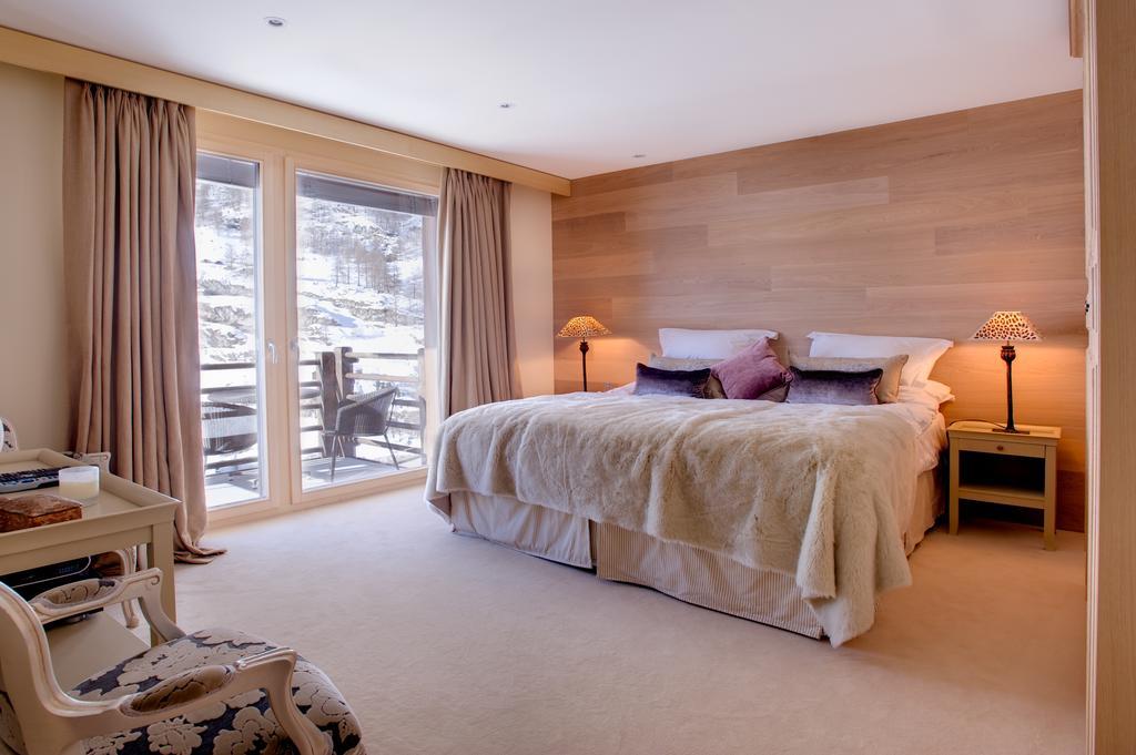 Chalet Grace Villa Zermatt Oda fotoğraf
