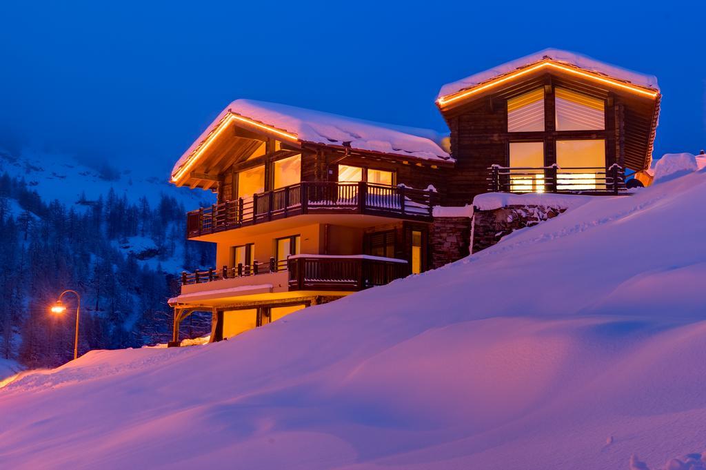 Chalet Grace Villa Zermatt Oda fotoğraf