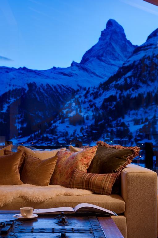 Chalet Grace Villa Zermatt Oda fotoğraf