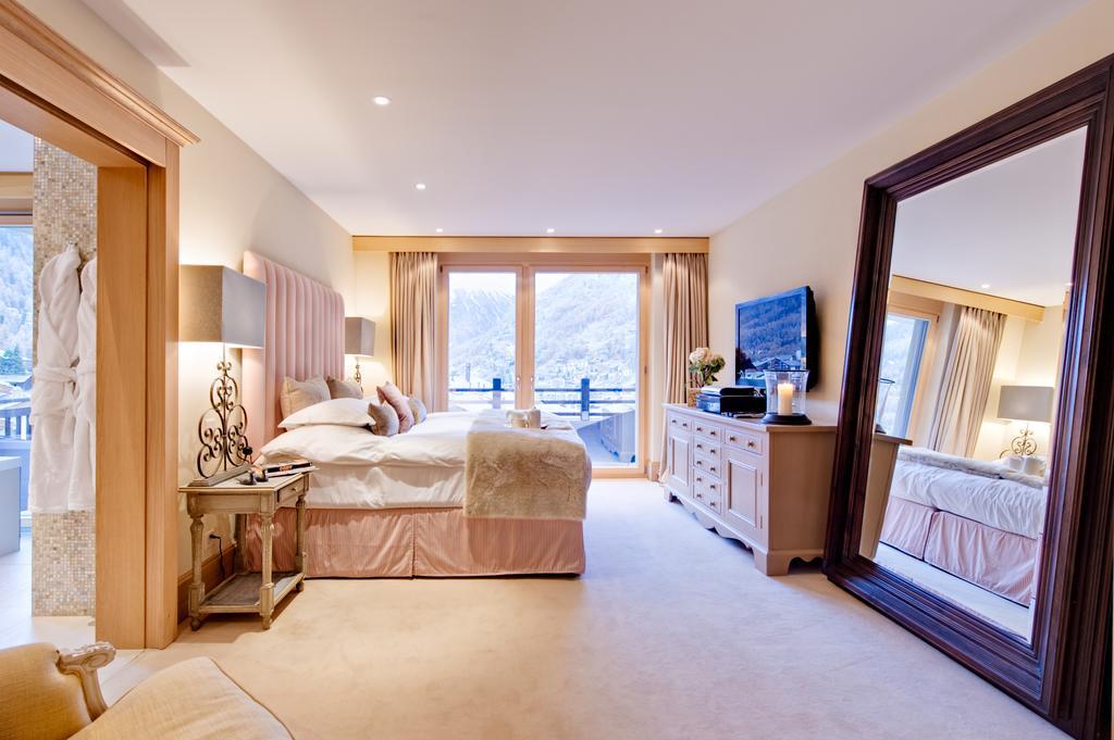 Chalet Grace Villa Zermatt Oda fotoğraf